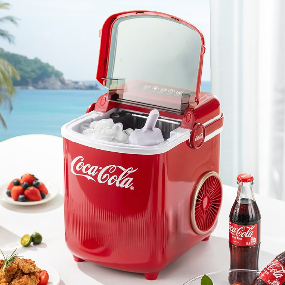 可口可乐自己出的制冰机！加了“原厂冰”的快乐水，快乐能不能double？