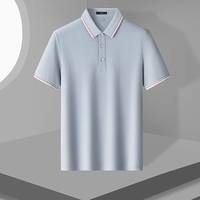 圣得西夏季男士翻领薄款短袖 Polo 衫：品质与时尚的完美融合