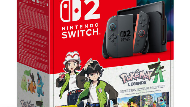 《宝可梦传说Z-A》Switch2主机捆绑版将于10月16日发售