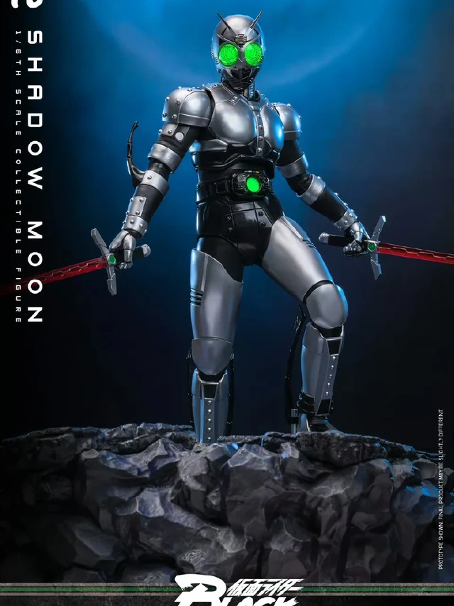 【新品】Hot toys新品1/6假面骑士Black影月