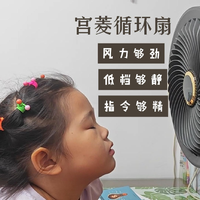 宫菱循环扇测评：死磕“五大飓风黑科技”稳定性，母婴级降尘滤网