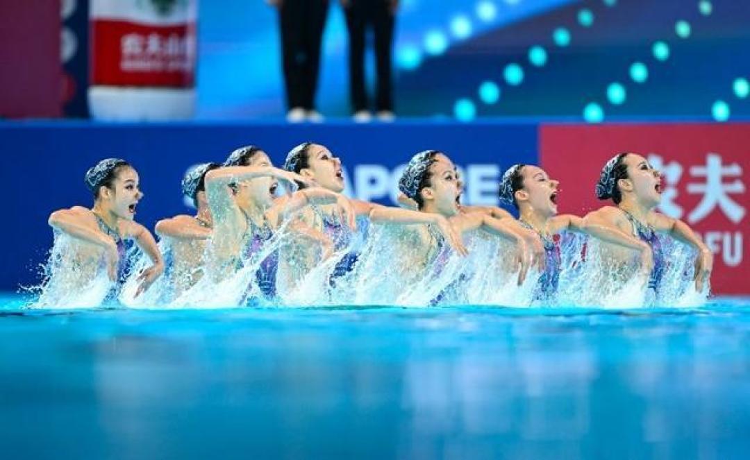 中国花游队黑神话BGM破茧登顶 东方美学首夺世锦赛第三金