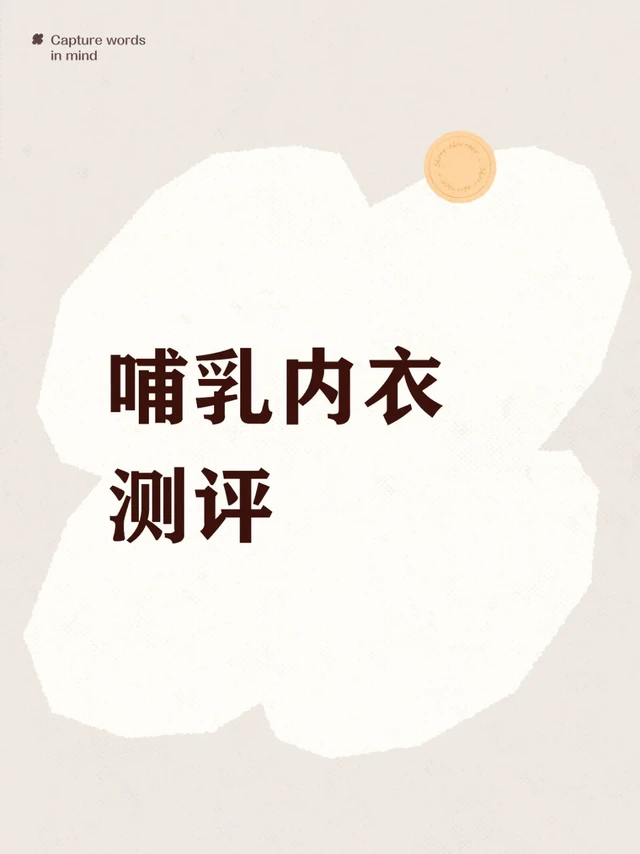 哺乳内衣测评