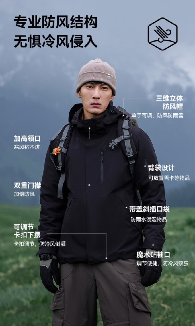 伯希和冲锋衣