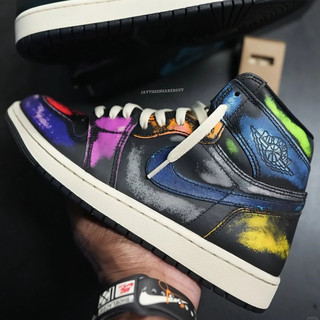 刮刮乐设计太吸睛！Air Jordan 1 “Self Expression” 一双鞋玩出三种模样！