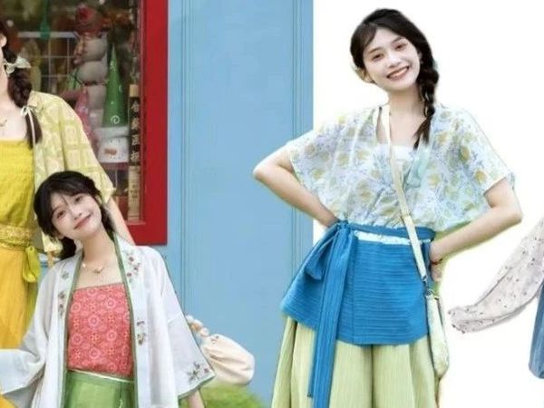 大学生日常汉服穿搭