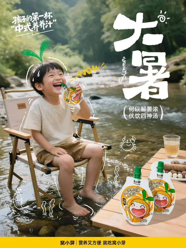 大暑“温补”养娃，“哄娃”喝水神器出现啦