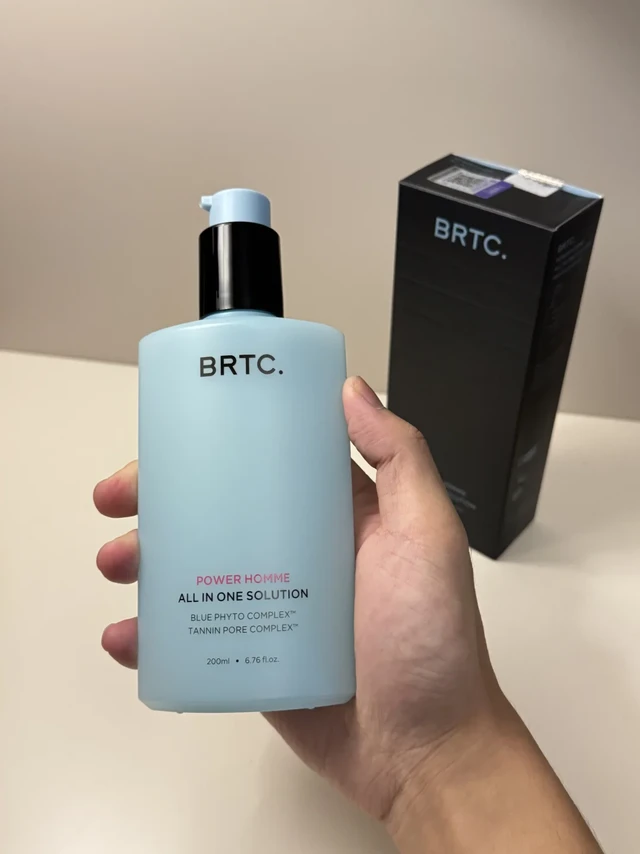 这瓶BRTC男士三合一精华给我闭眼入❕