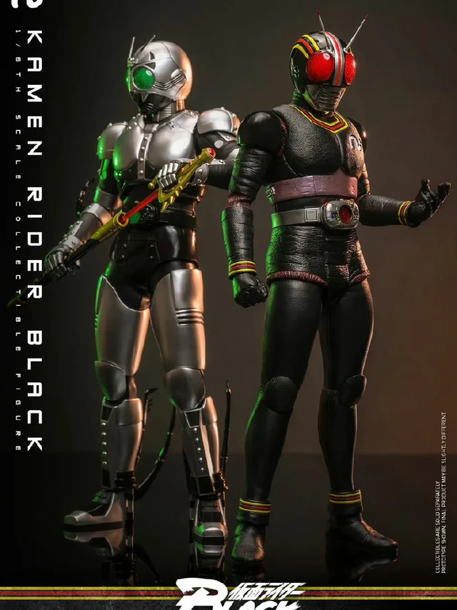 【新品】Hot toys1/6新品假面骑士Black黑日