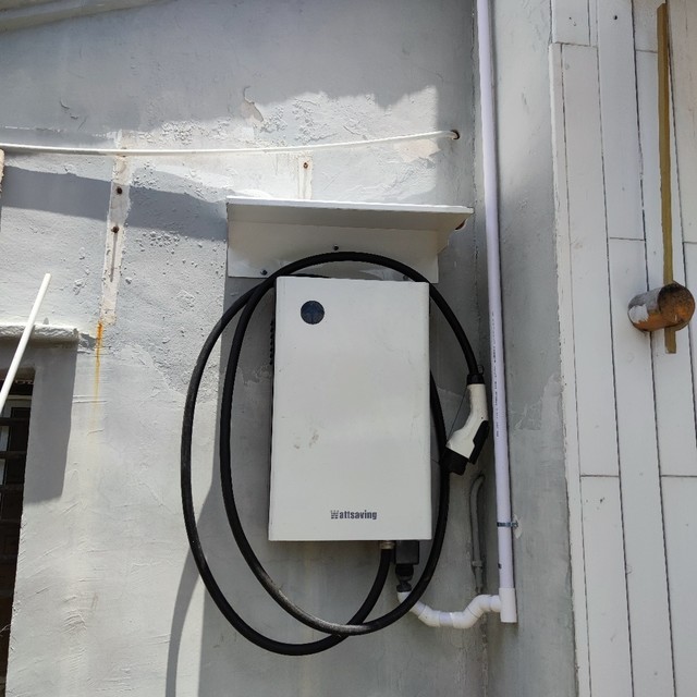 如何在露天淋雨的情况下正确安装能效22kw直流桩