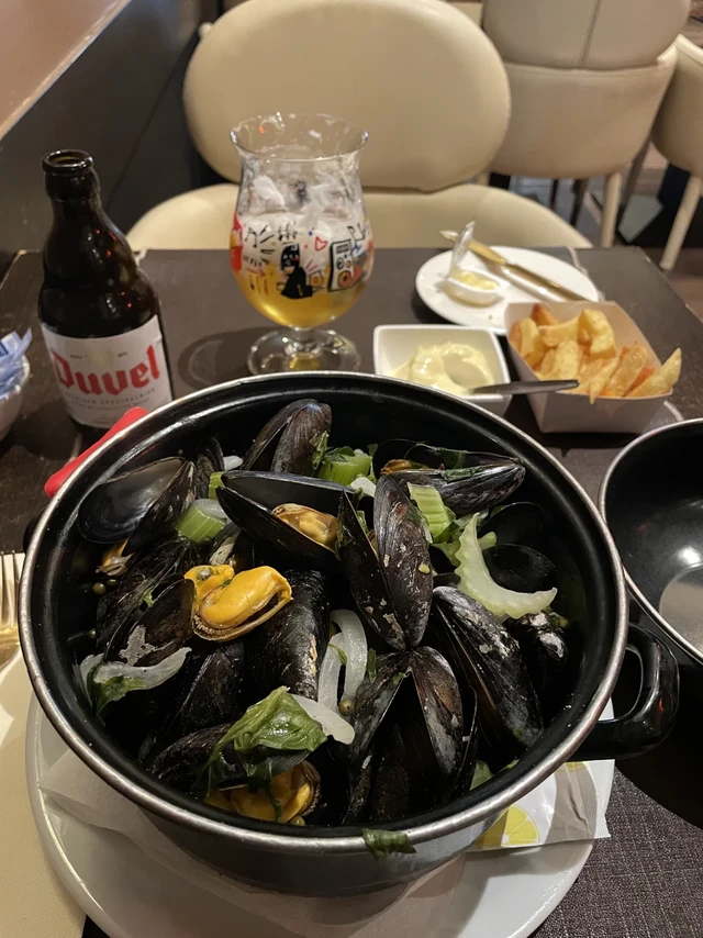 来比利时不吃青口贝真是糊涂啊！