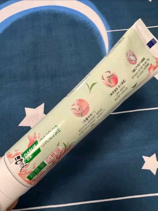 好来（DARLIE）(原黑人)茶倍健初萃茶白桃味牙膏160g果味清新护龈