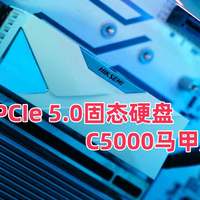 海康存储PCIe 5.0固态硬盘，C5000马甲版开箱，速度快、散热强