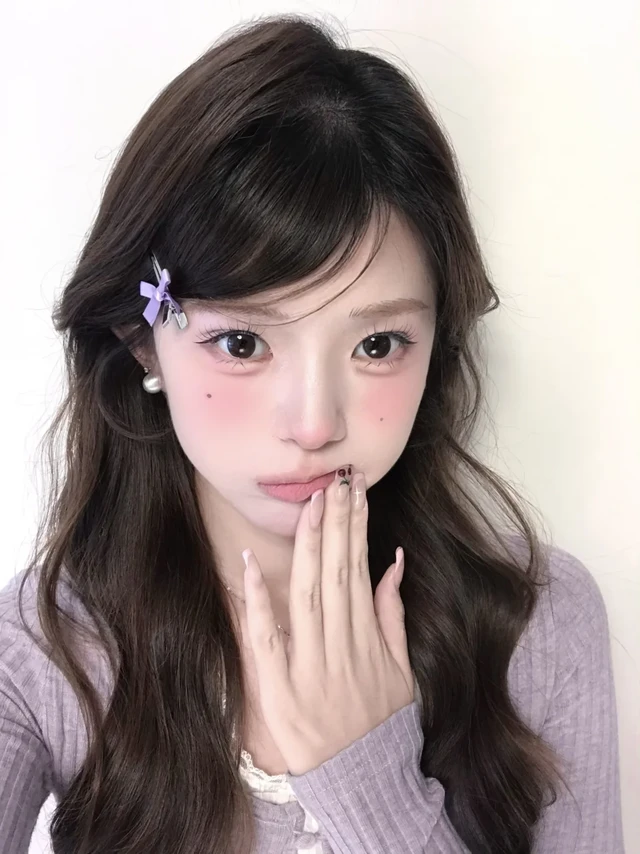 最近很爱这种透感美瞳～