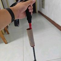 三节金属外锁户外徒步手杖