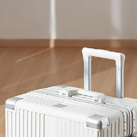 Semir/森马新款行李箱女铝框旅行箱男20寸学生拉杆登机箱结实耐用