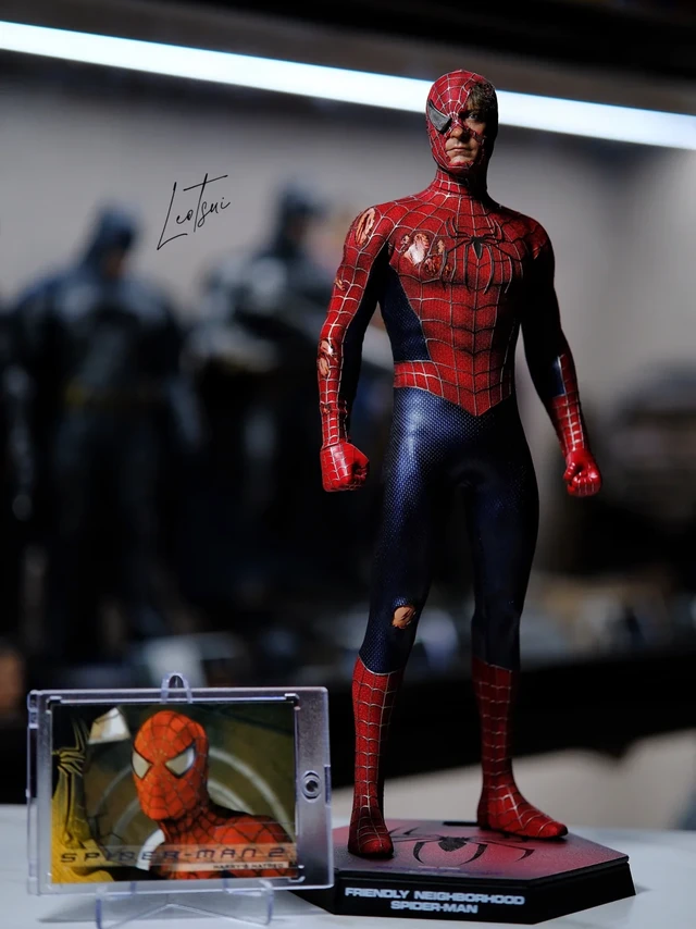 Hottoys托比蜘蛛侠战损改造分享
