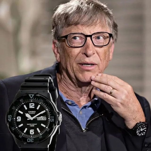 我，全款拿下！「比尔·盖茨」同款手表....