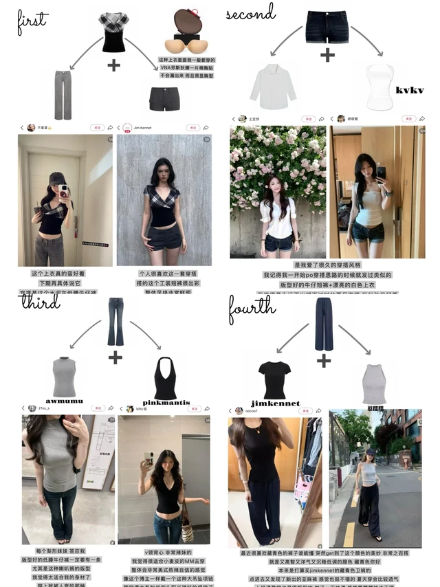 电子衣橱👗•美女的基础款穿搭灵感5.0