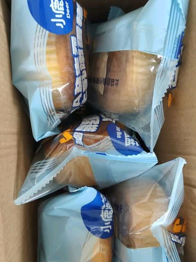 小鹿蓝蓝 0添加厚切高钙黄油吐司 儿童早餐零食儿童面包早餐牛奶