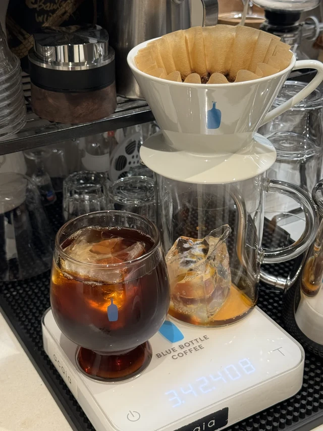 蓝瓶咖啡师在家的咖啡吧台☕