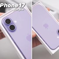 iPhone 17标准版紫色机模曝光