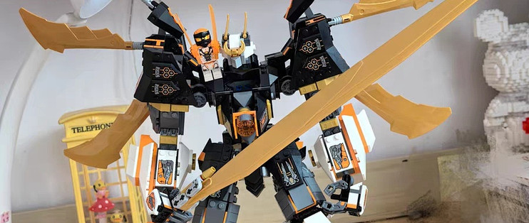 乐高寇泰坦神龙机甲,开启男孩的英雄梦想