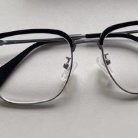 蔡司镜片男款近视眼镜推荐