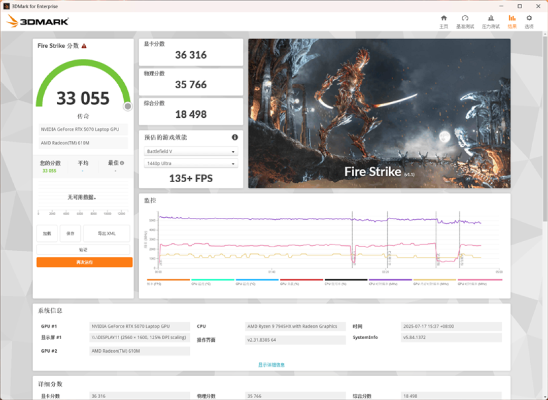 微星神影16锐龙版评测:锐龙7945 HX配合RTX 5070游戏生产力兼顾 体验同价无敌
