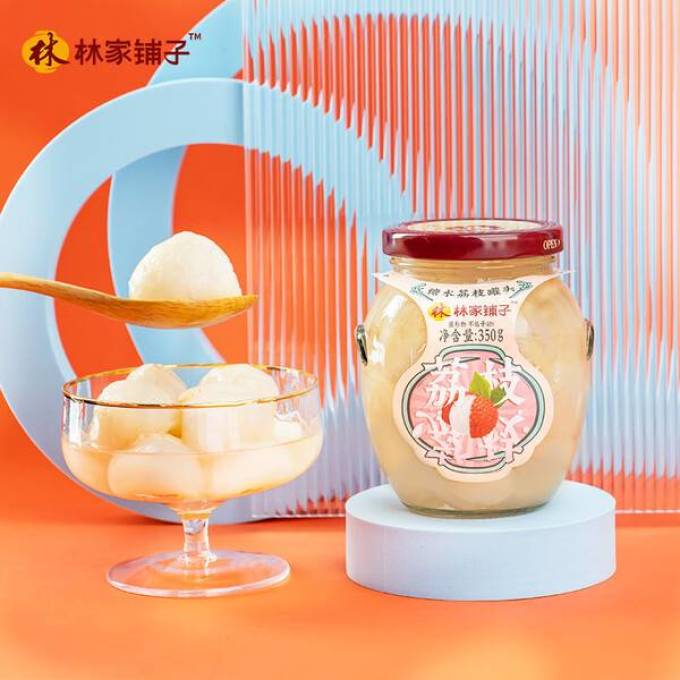 林家铺子水果罐头