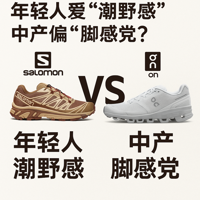 年轻人爱“潮”，中产偏“脚感”？萨洛蒙｜昂跑，你上脚了吗？