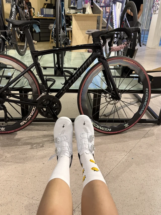 骑公路车两年 终于上锁啦！