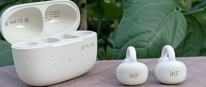 职场新人耳机首选：iKF Ear Clip夹耳式蓝牙耳机，舒适与音质两全