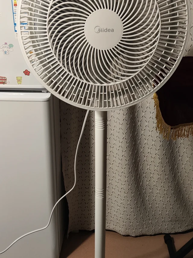 美的落地电风扇到货