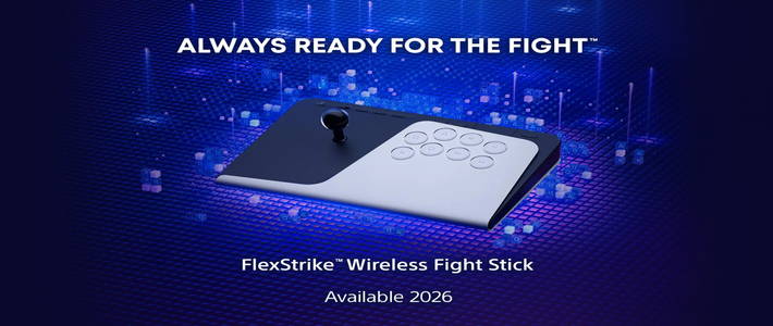格斗玩家狂喜，索尼公布FlexStrike无线街机摇杆，预计2026年面世