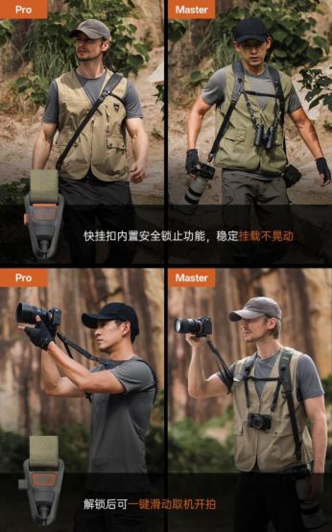 PGYTECH全新发布 相机背带Pro/Master ——体验升级，为专业摄影而来
