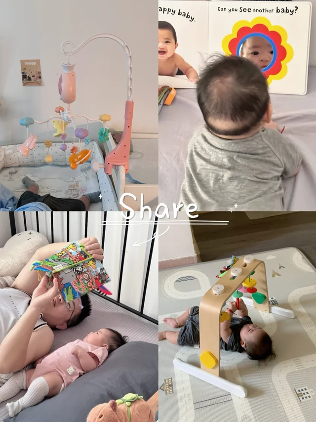 0-4月玩具share | 省妈带娃益智，实用不鸡肋