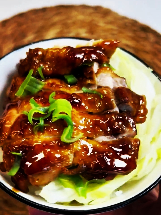 盛夏午后，一份照烧鸡排