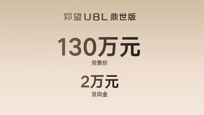 仰望汽车大型SUV