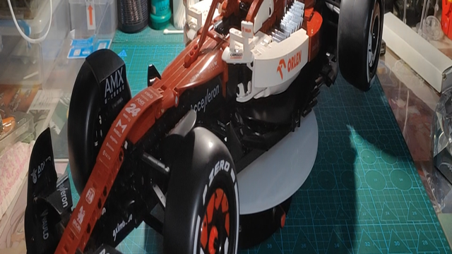 Cada F1方程式赛车 积木模型 阿尔法罗密欧 周冠宇座驾 24号 C42