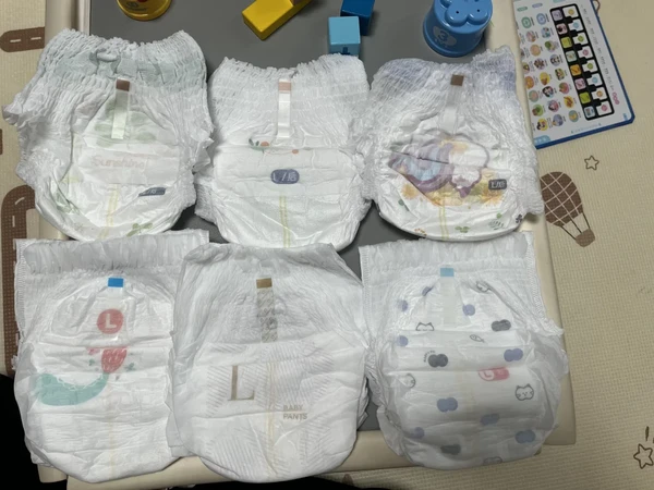 夜用纸尿裤筛选