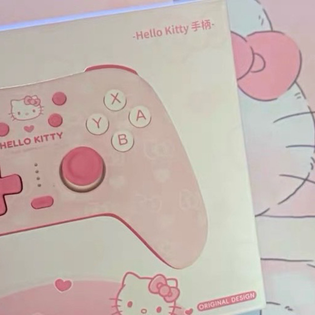 【少女心炸裂！极想×Hello Kitty联名手柄太香了】💖