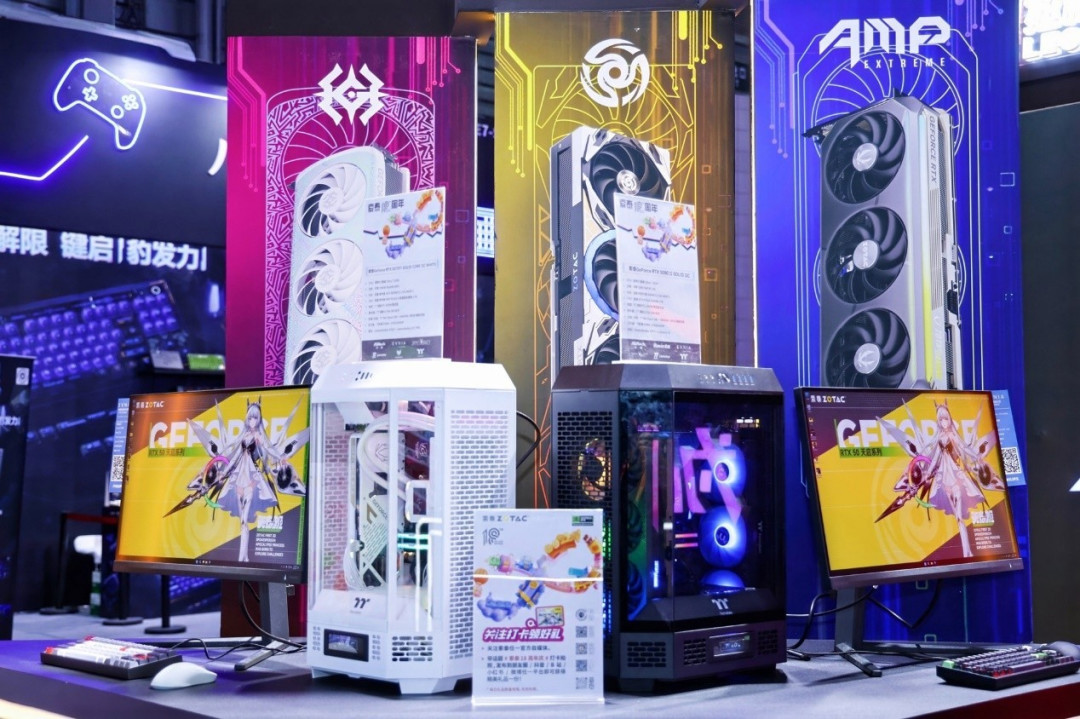 索泰显卡亮相ChinaJoy 2025!多款梦幻主机打造沉浸式科技盛宴