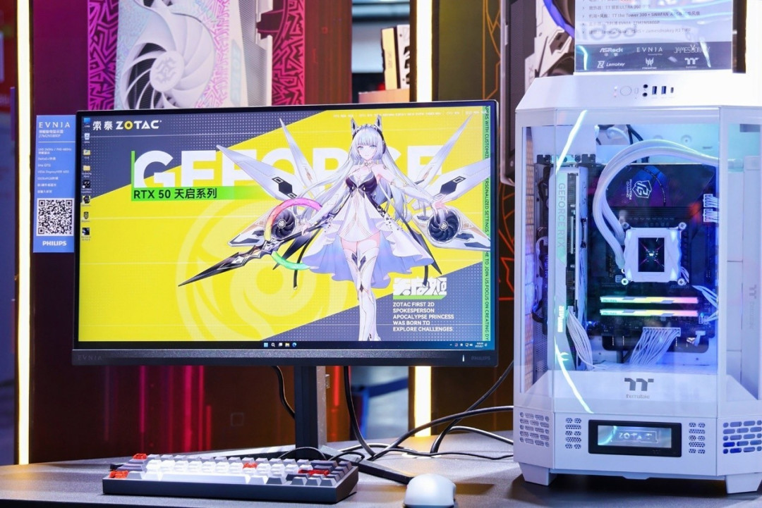 索泰显卡亮相ChinaJoy 2025!多款梦幻主机打造沉浸式科技盛宴