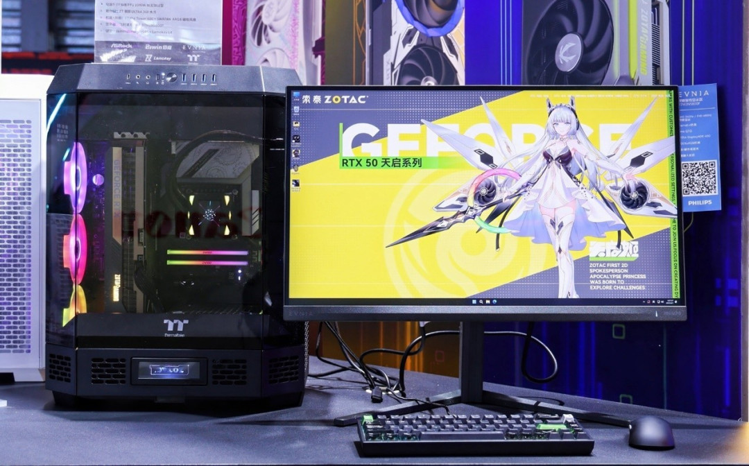 索泰显卡亮相ChinaJoy 2025!多款梦幻主机打造沉浸式科技盛宴