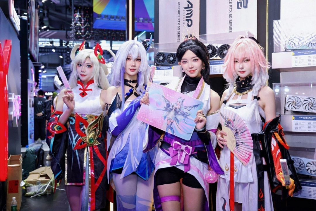 索泰显卡亮相ChinaJoy 2025!多款梦幻主机打造沉浸式科技盛宴