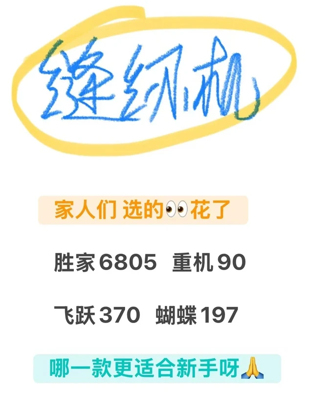 硬闯缝纫圈！
