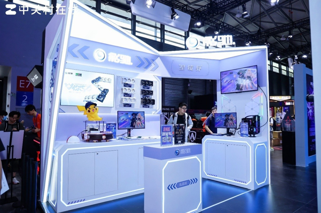 刷新视觉星镜界 ChinaJoy2025影驰展台太秀了
