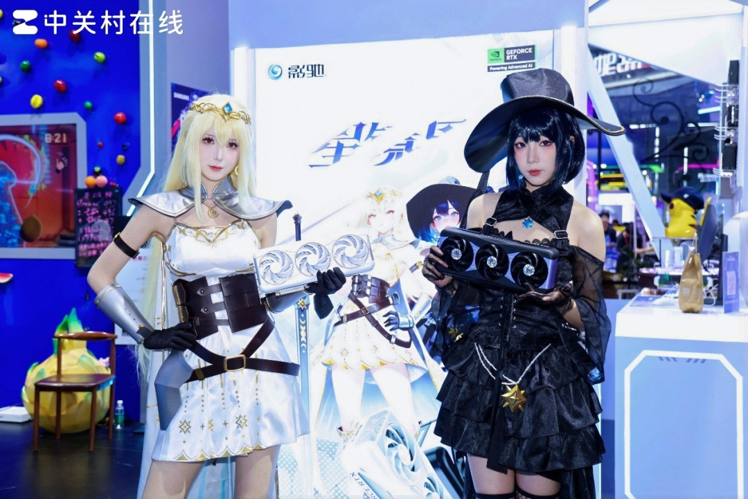 刷新视觉星镜界 ChinaJoy2025影驰展台太秀了