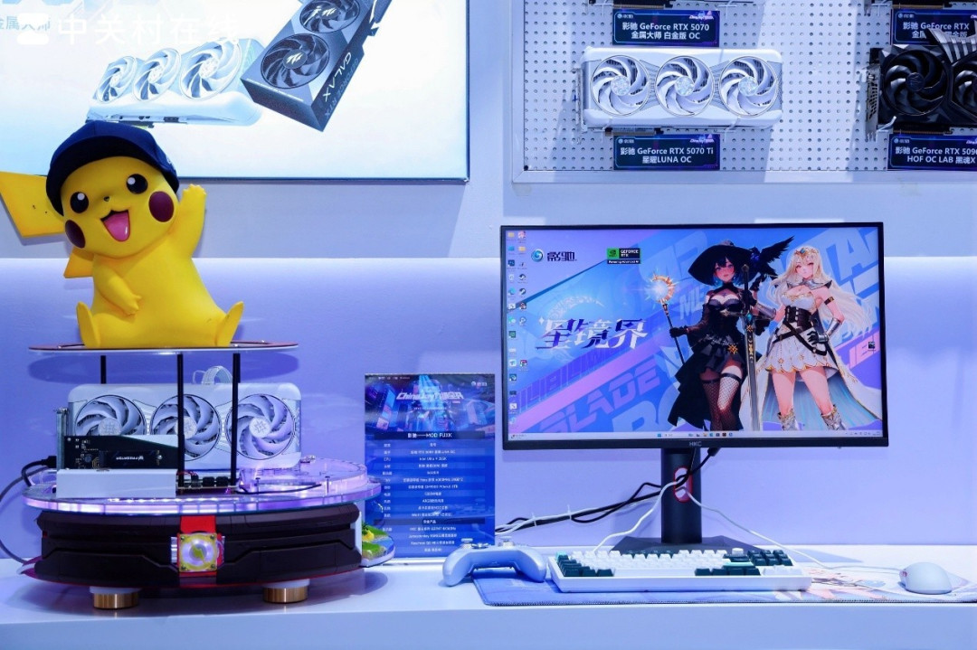 刷新视觉星镜界 ChinaJoy2025影驰展台太秀了